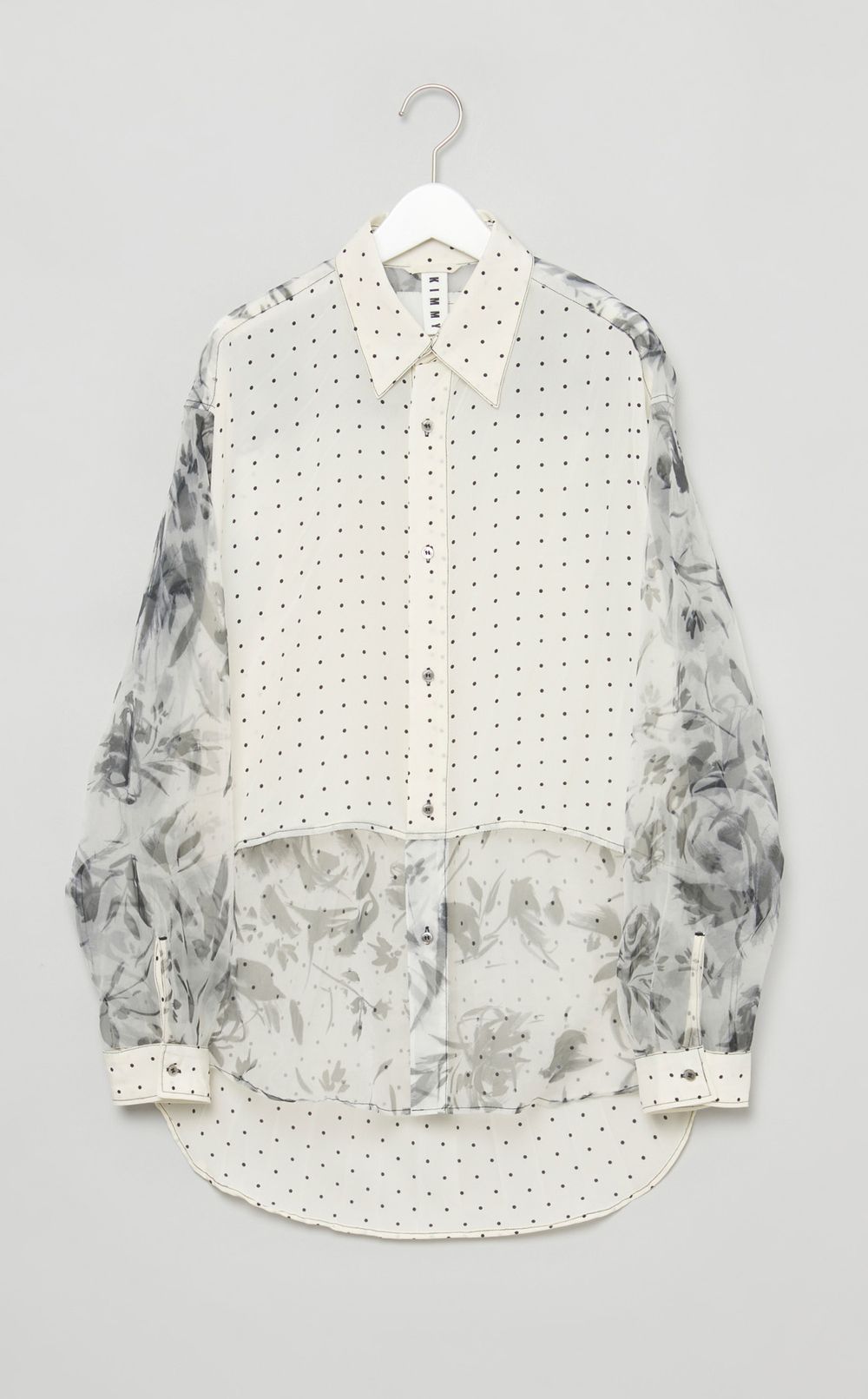 【reADdress】パッチワークロングスリーブシャツ