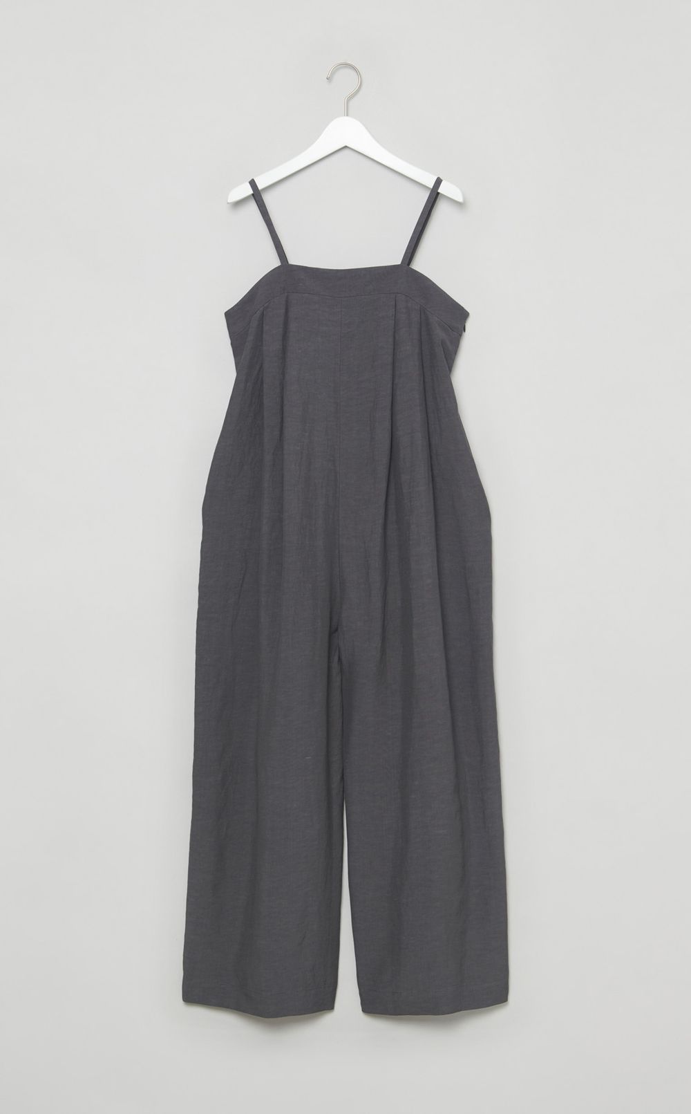 リネン混オールインワン