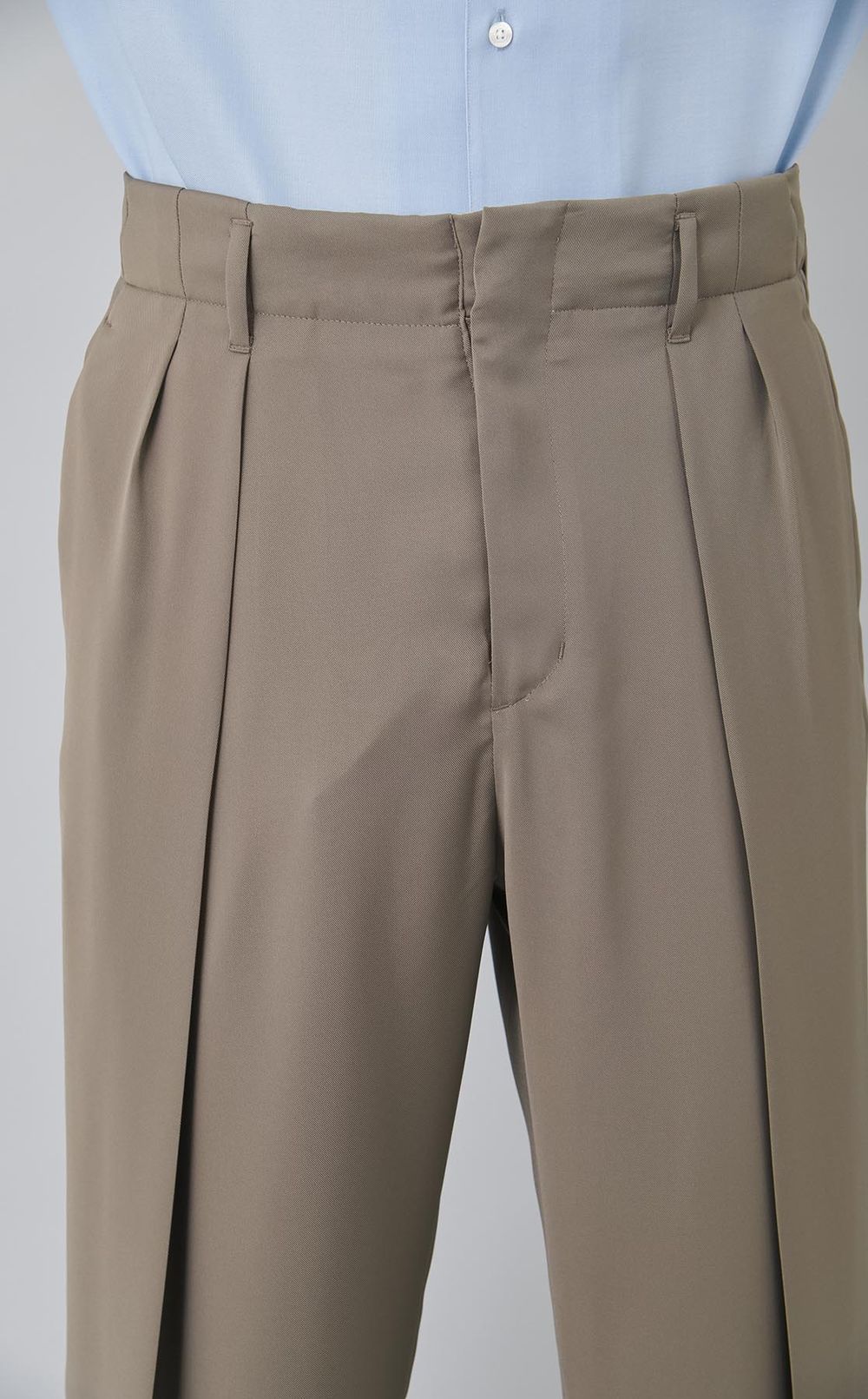 ドレープダブルタックパンツ