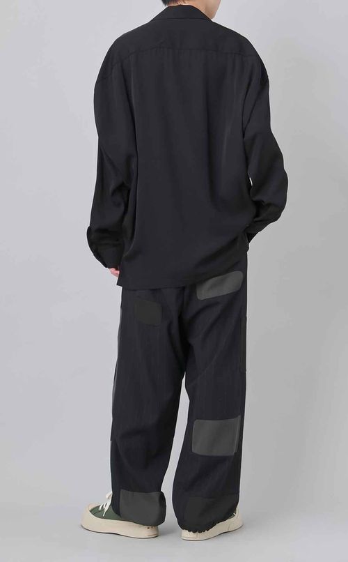 リペアウーブンストライプパンツ