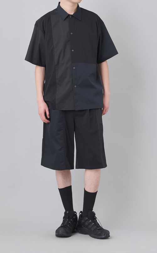 《手洗い可》パッチワークワイドショーツ
