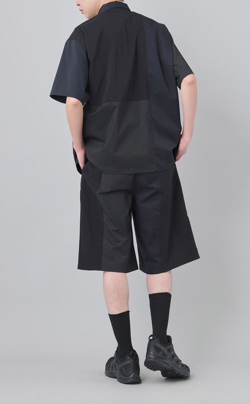 《手洗い可》パッチワークワイドショーツ