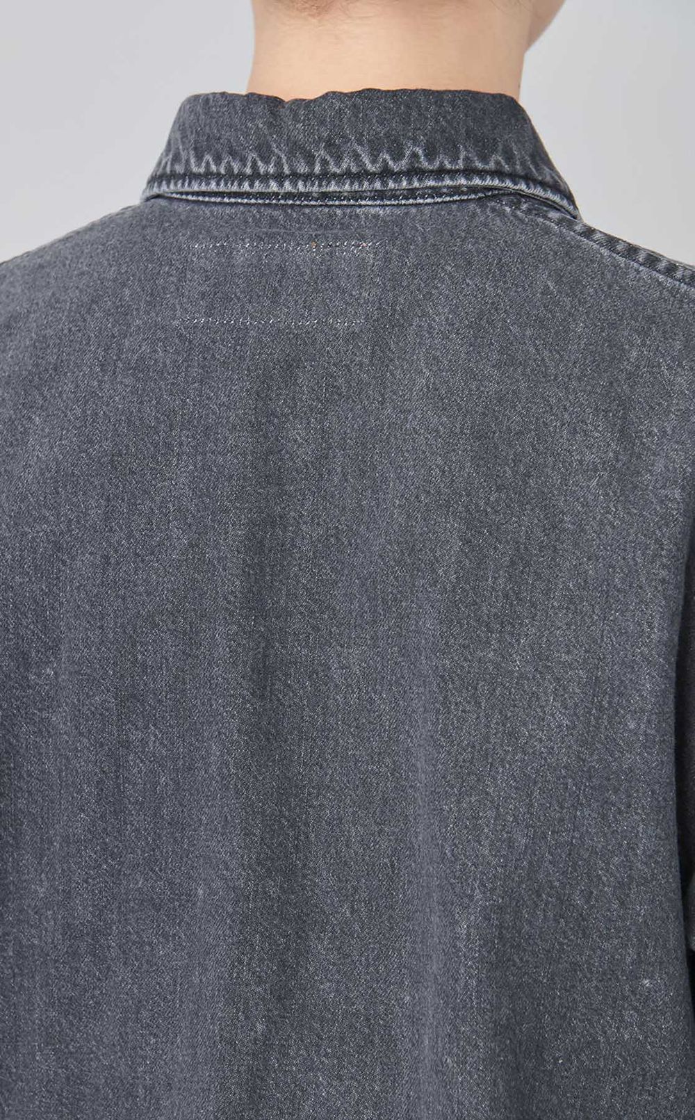 コネクトポケットフェードデニムシャツ