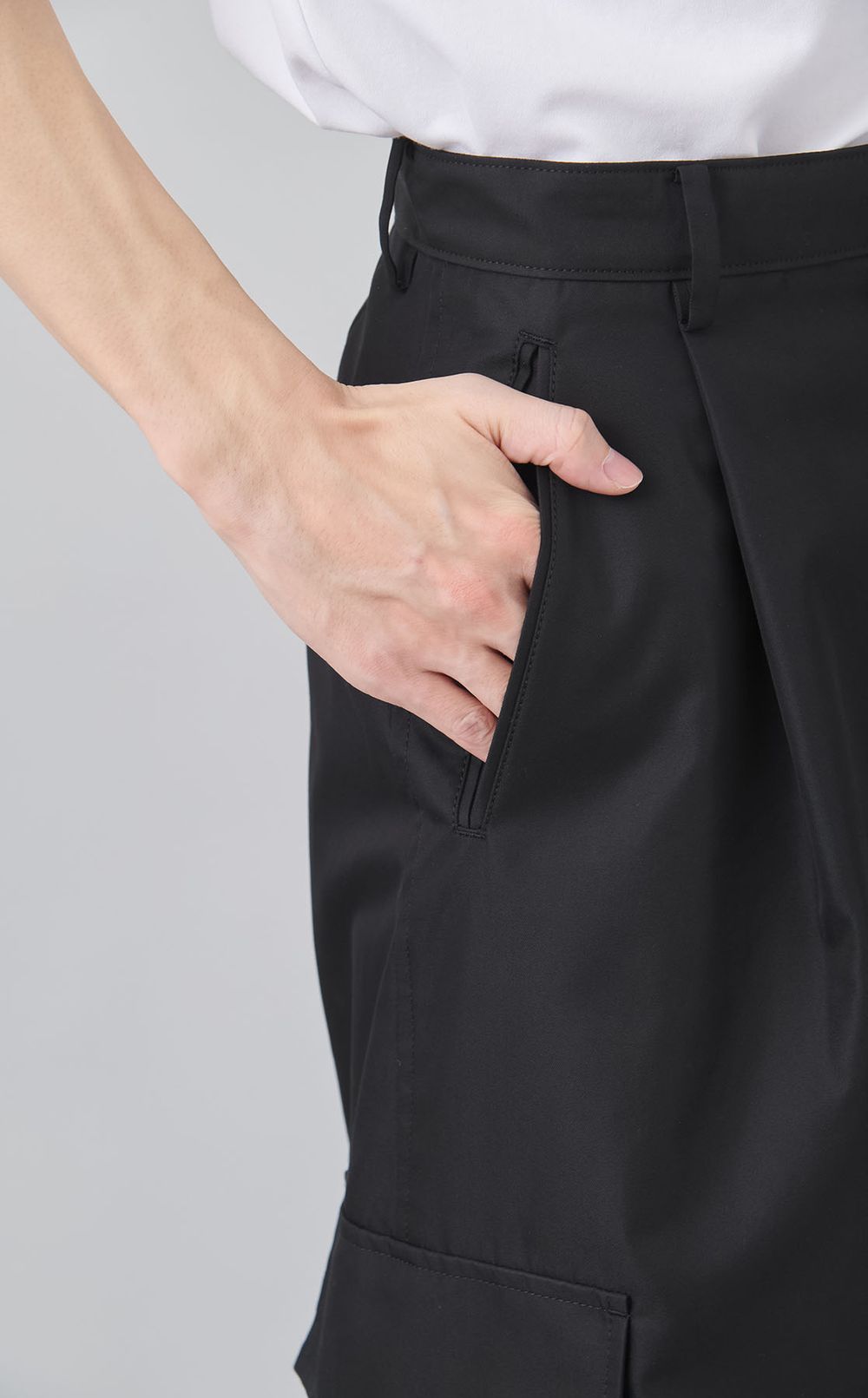 ギザコットンカーゴタックパンツ