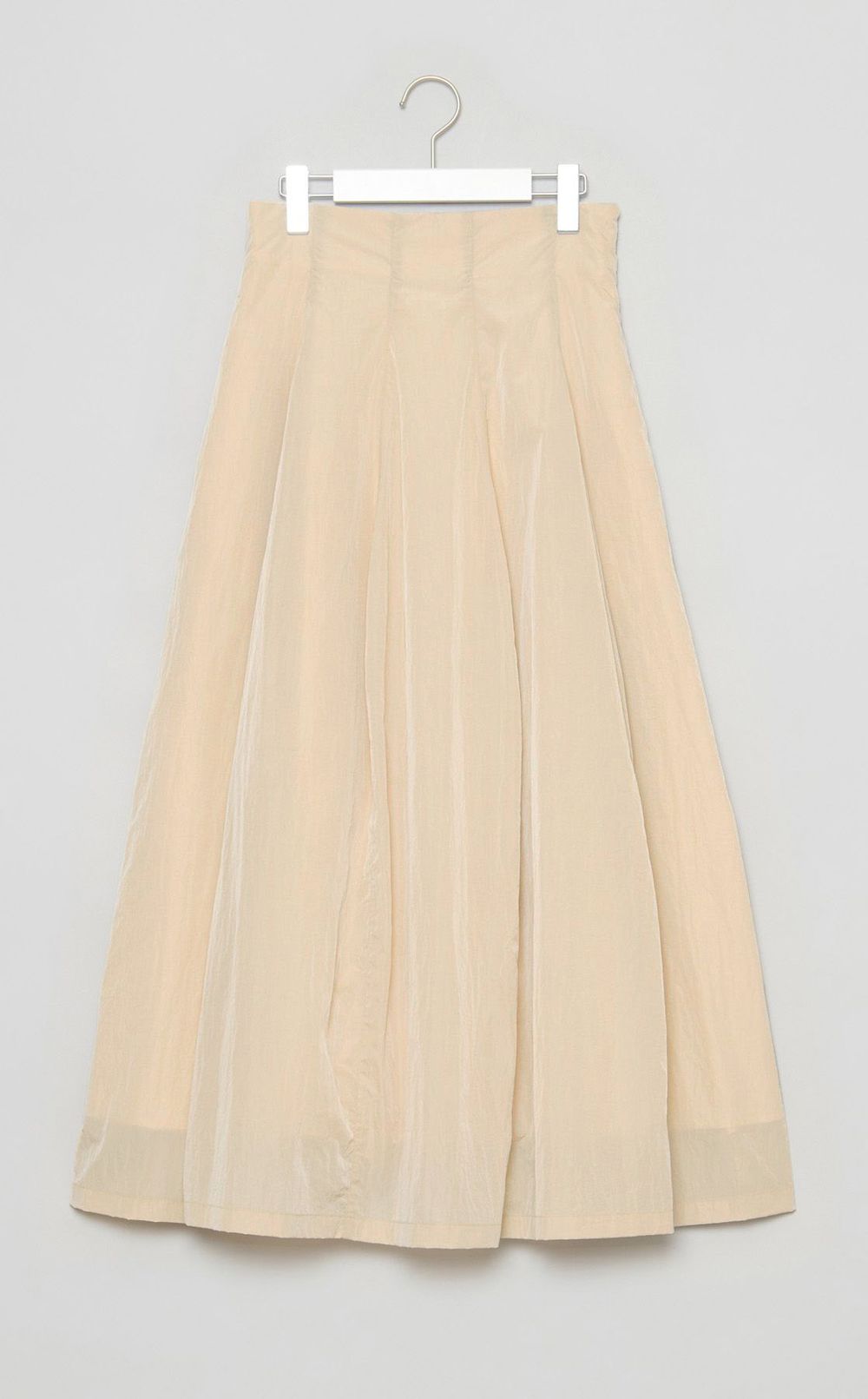 ワッシャータフタボリュームスカート