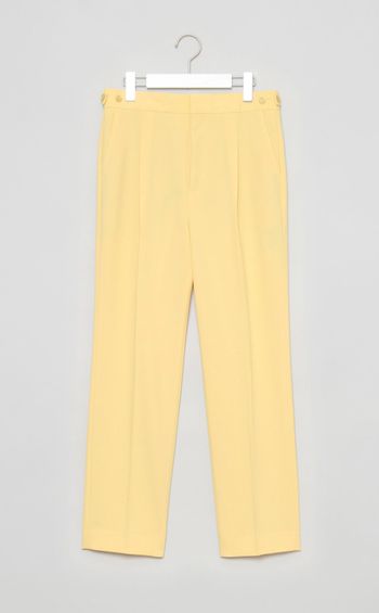 センタープレススリムスラックス