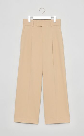 ワイドストレートスラックス