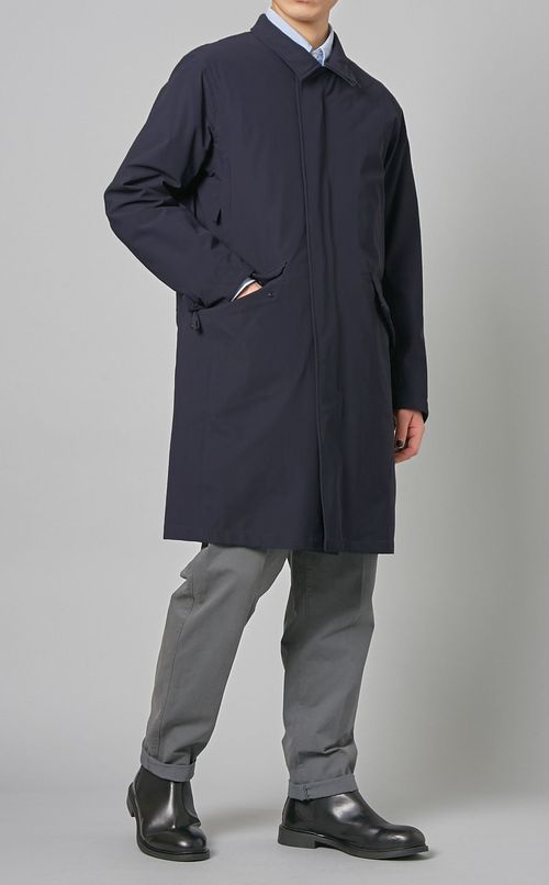 キルトライナー付コート