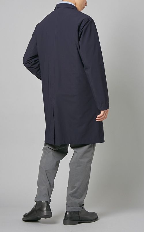 キルトライナー付コート