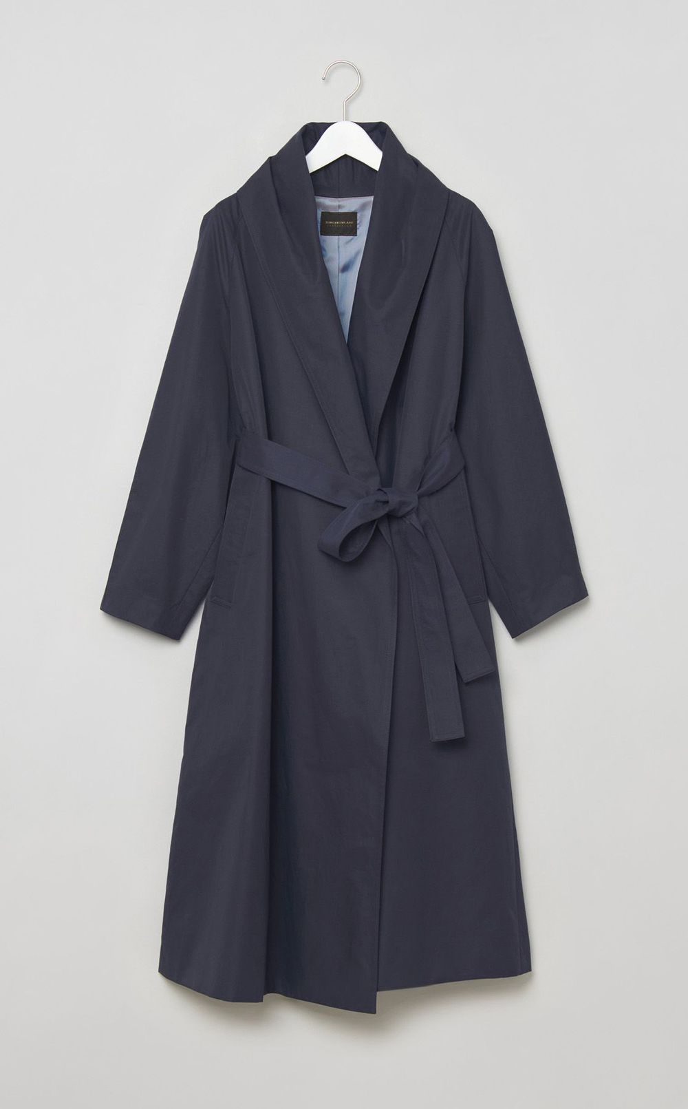 スムースクロスガウンコート