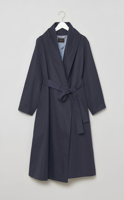 スムースクロスガウンコート