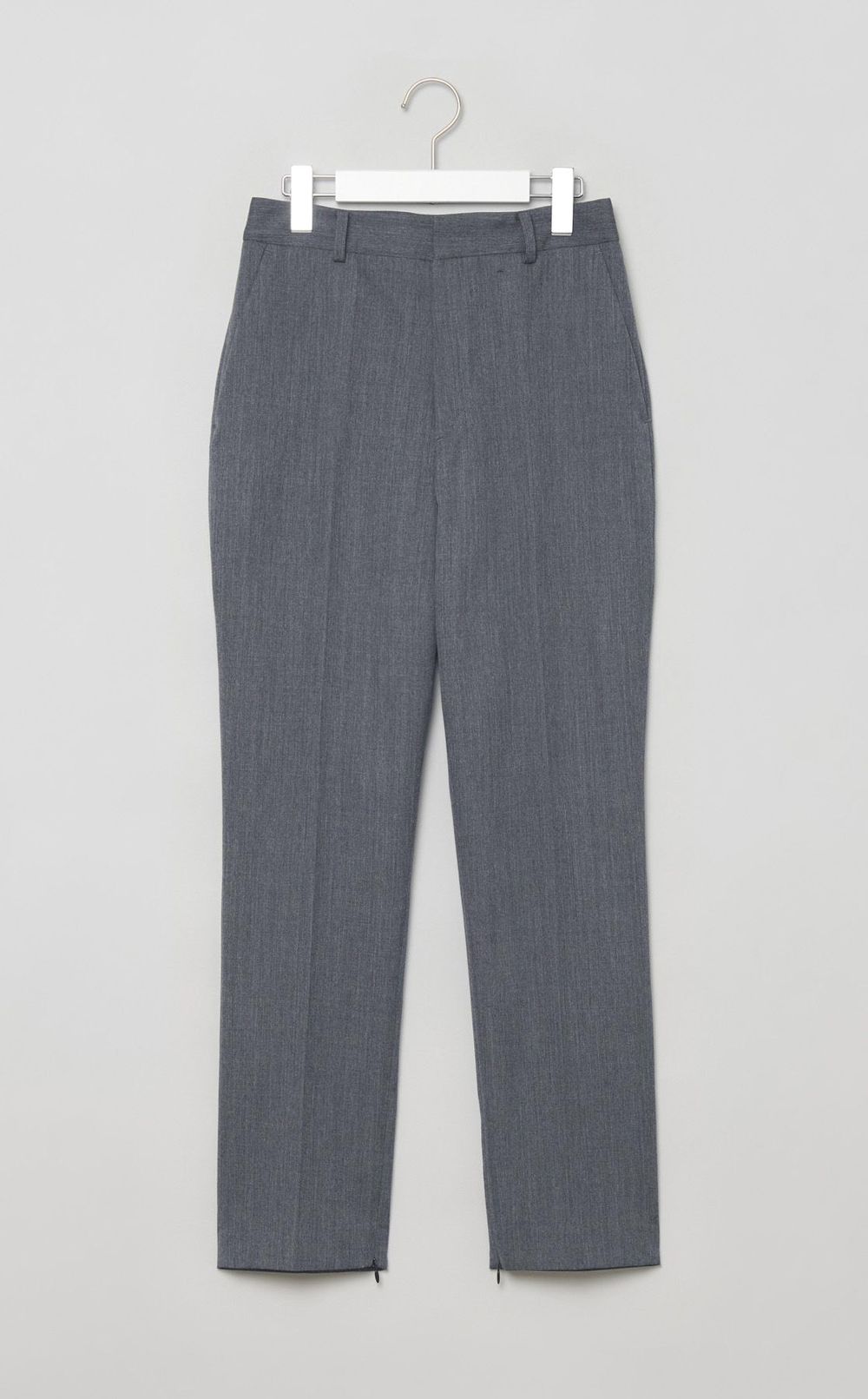 インサイドジップテーパードパンツ