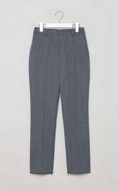 インサイドジップテーパードパンツ