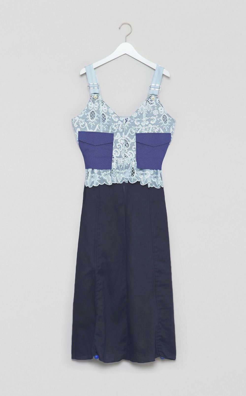 【reADdress】パッチワークジャンパースカート