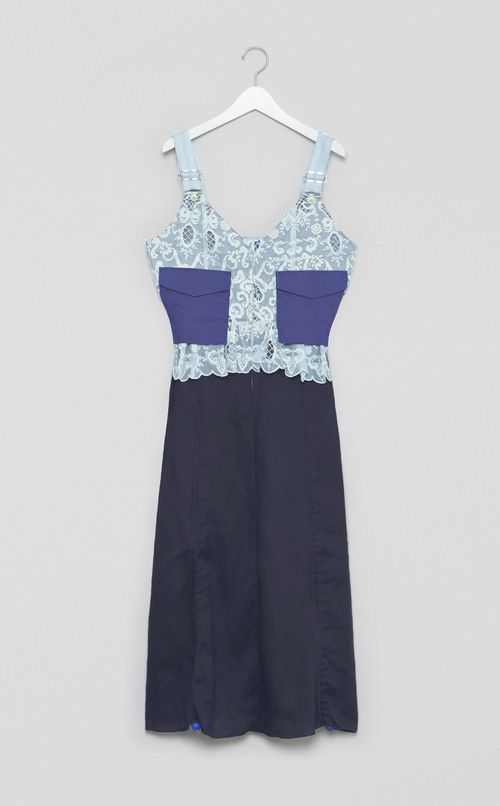 【reADdress】パッチワークジャンパースカート