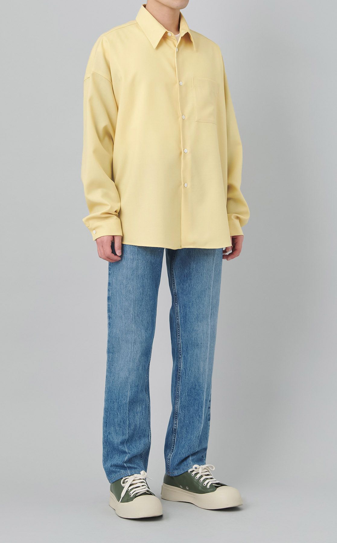 MARNI|トロピカルウールロングスリーブシャツ MARNI|トロピカルウールロングスリーブシャツ