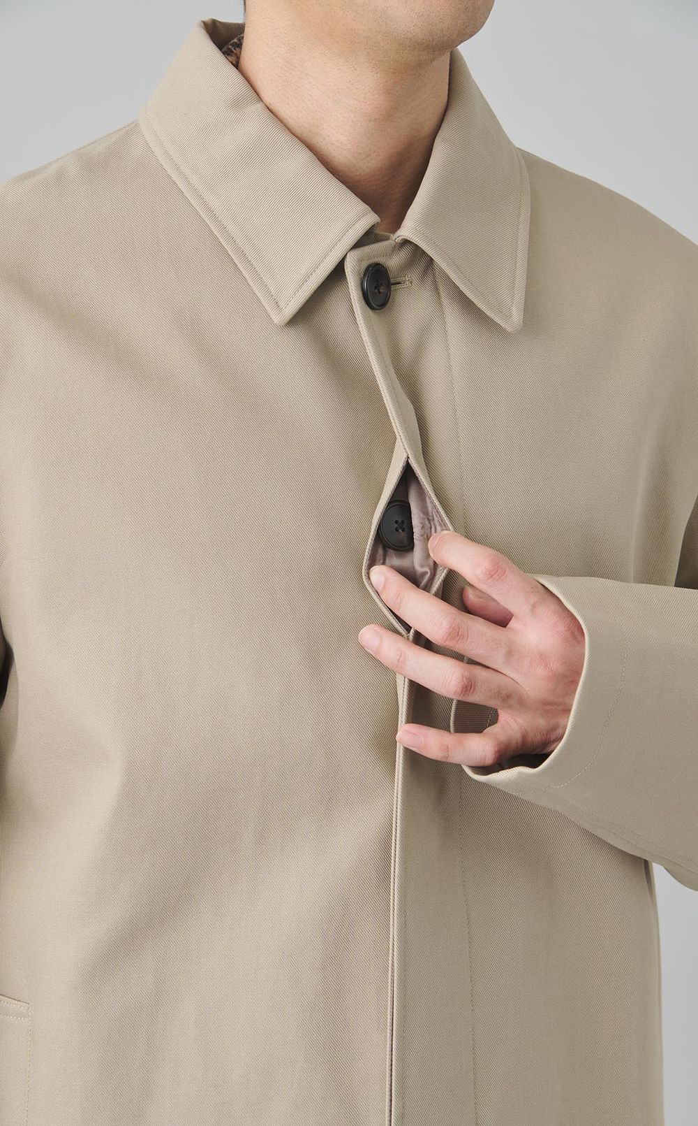 ツイルバルカラーコート