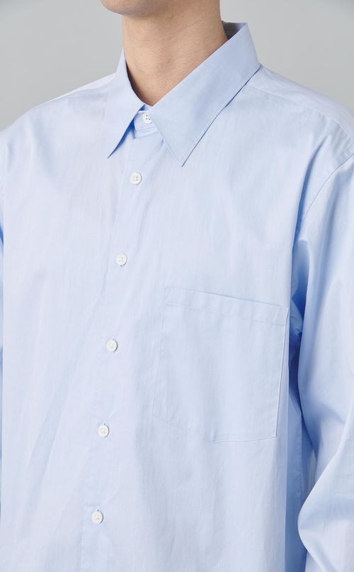 フィルドコットンポケットシャツ