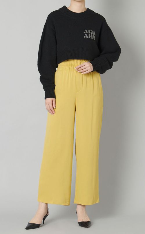 ワイドストレートイージーパンツ