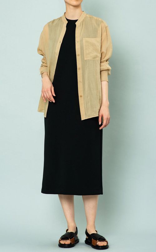 ボンディングノースリーブワンピース