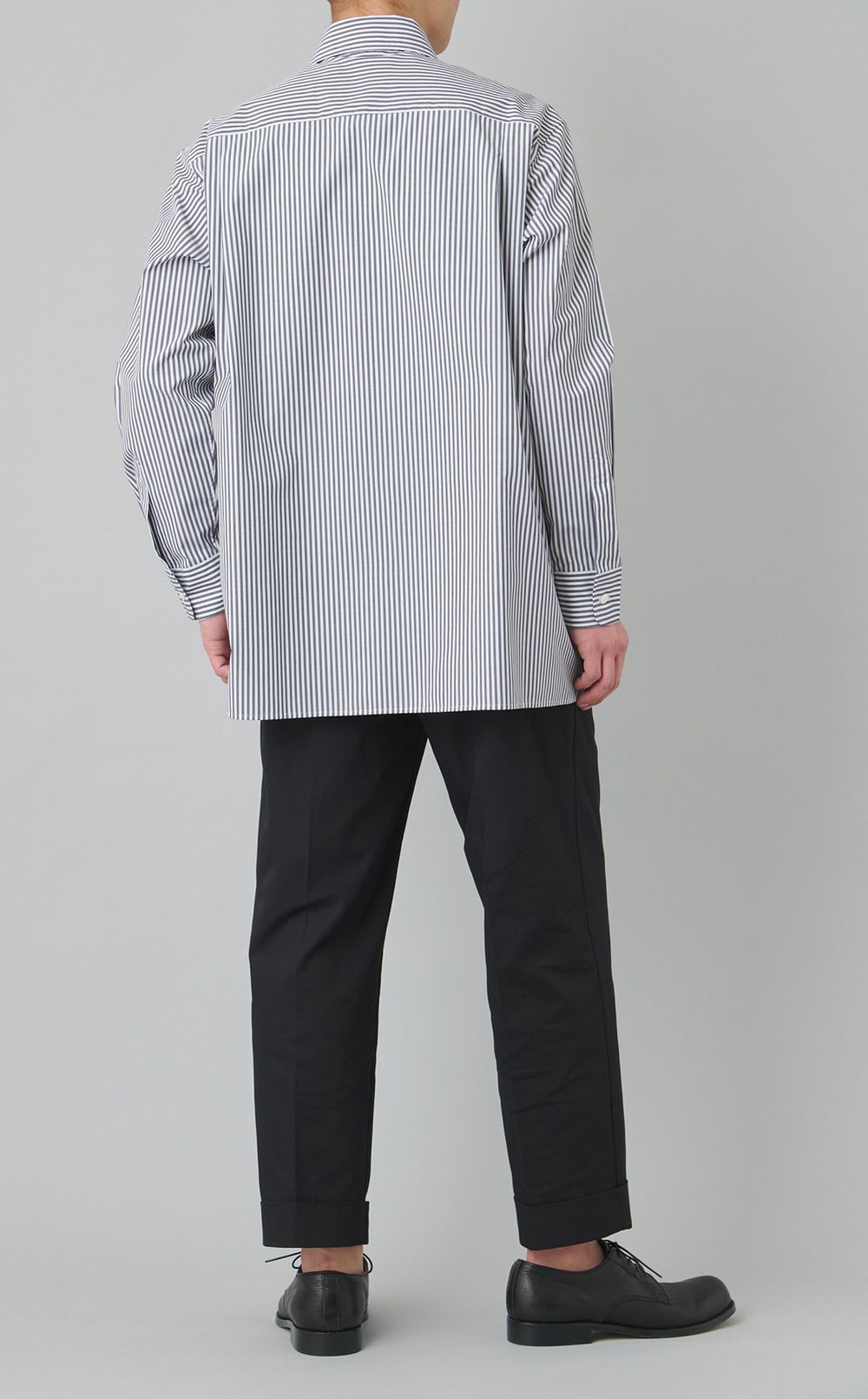 ストライプロングスリーブシャツ