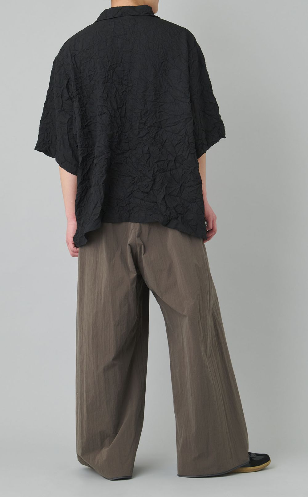 リンクルオープンカラーシャツ