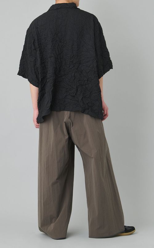 リンクルオープンカラーシャツ