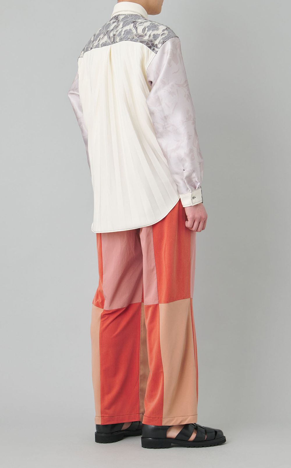 【reADdress】パッチワークイージーパンツ