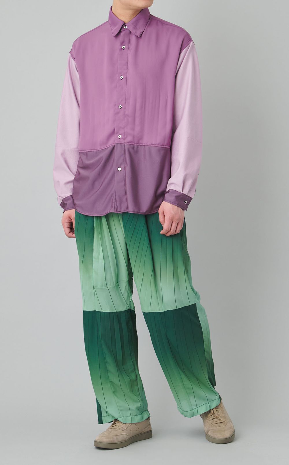 【reADdress】パッチワークイージーパンツ