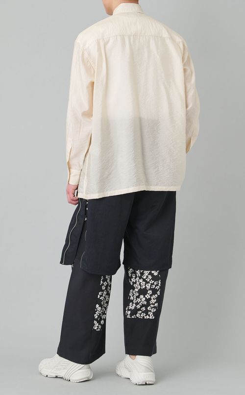 ロングスリーブシアーシャツ