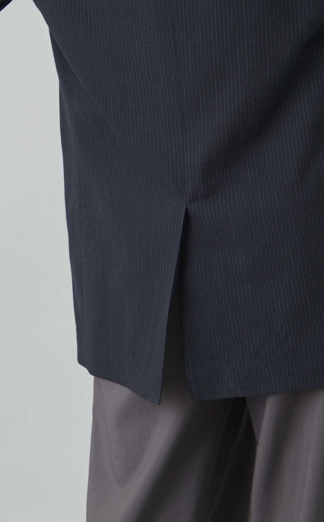 ULTERIOR｜ストライプダブルブレストジャケット