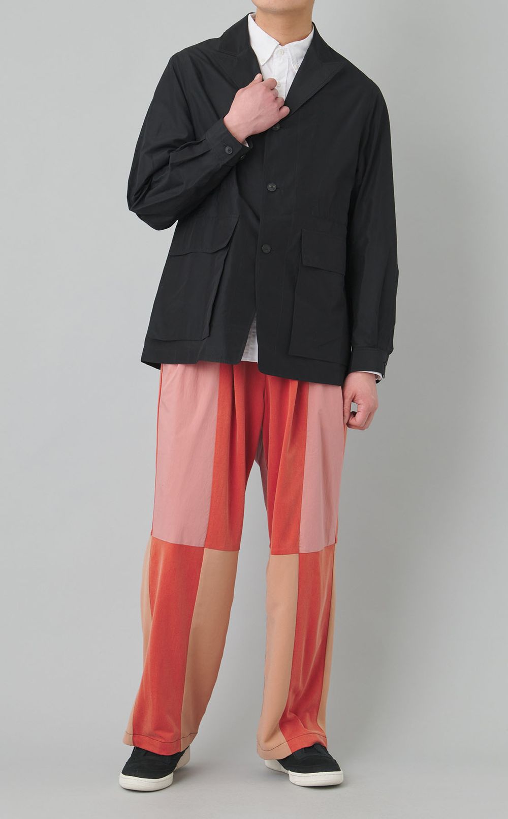 【reADdress】パッチワークイージーパンツ