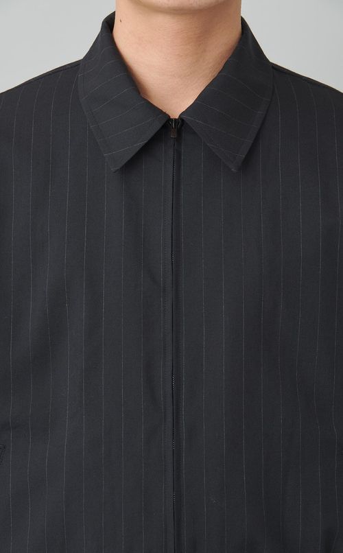 ストライプスポーツジャケット