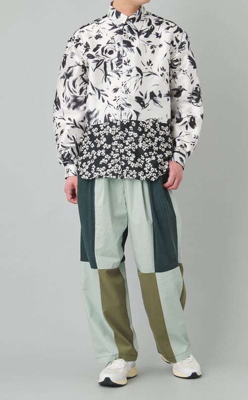 【reADdress】パッチワークイージーパンツ