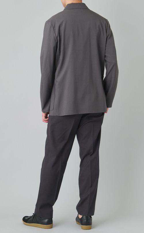 ダブルボタンウールジャケット