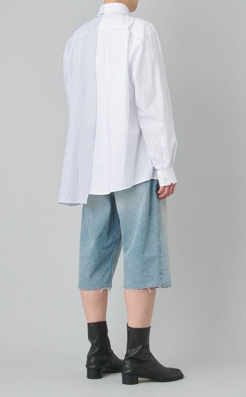 アシンメトリーロングスリーブシャツ