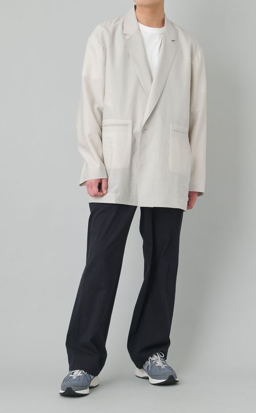 ストライプイージーパンツ