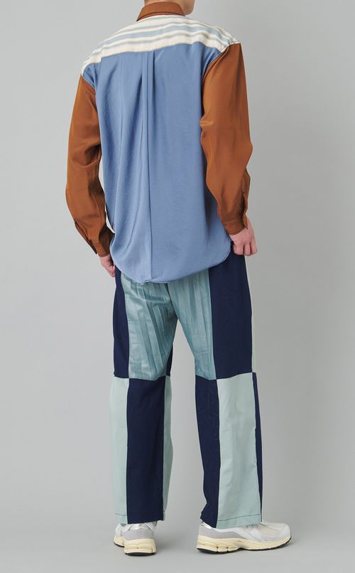 【reADdress】パッチワークイージーパンツ