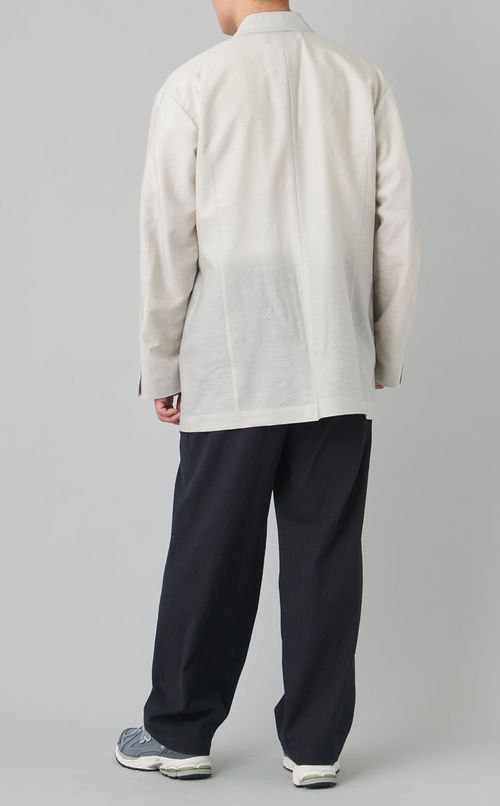 ウールナイロンテーラードジャケット