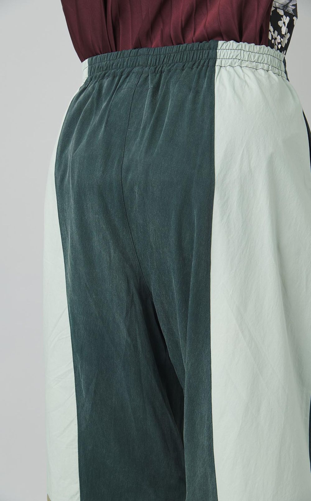 【reADdress】パッチワークイージーパンツ