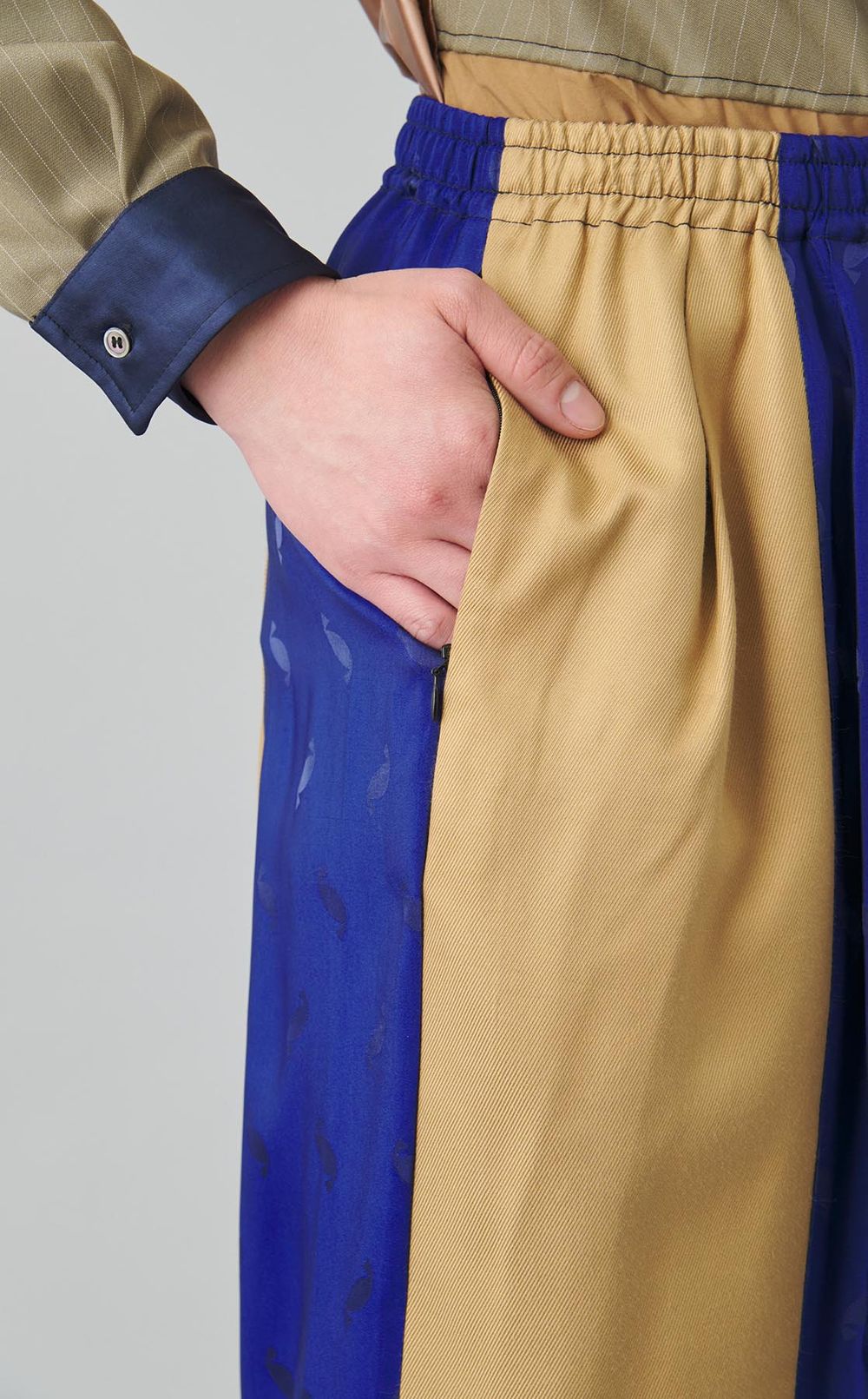 【reADdress】パッチワークイージーパンツ