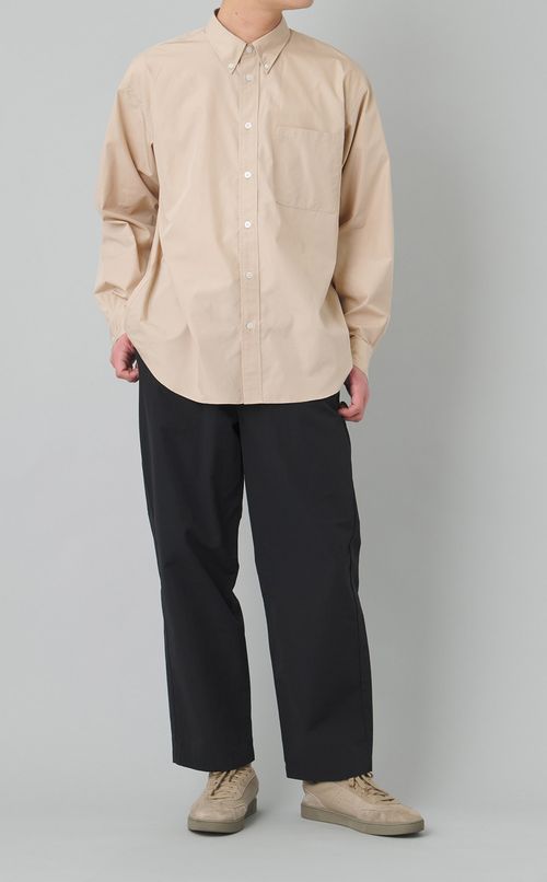 ボタンダウンオーバーシャツ