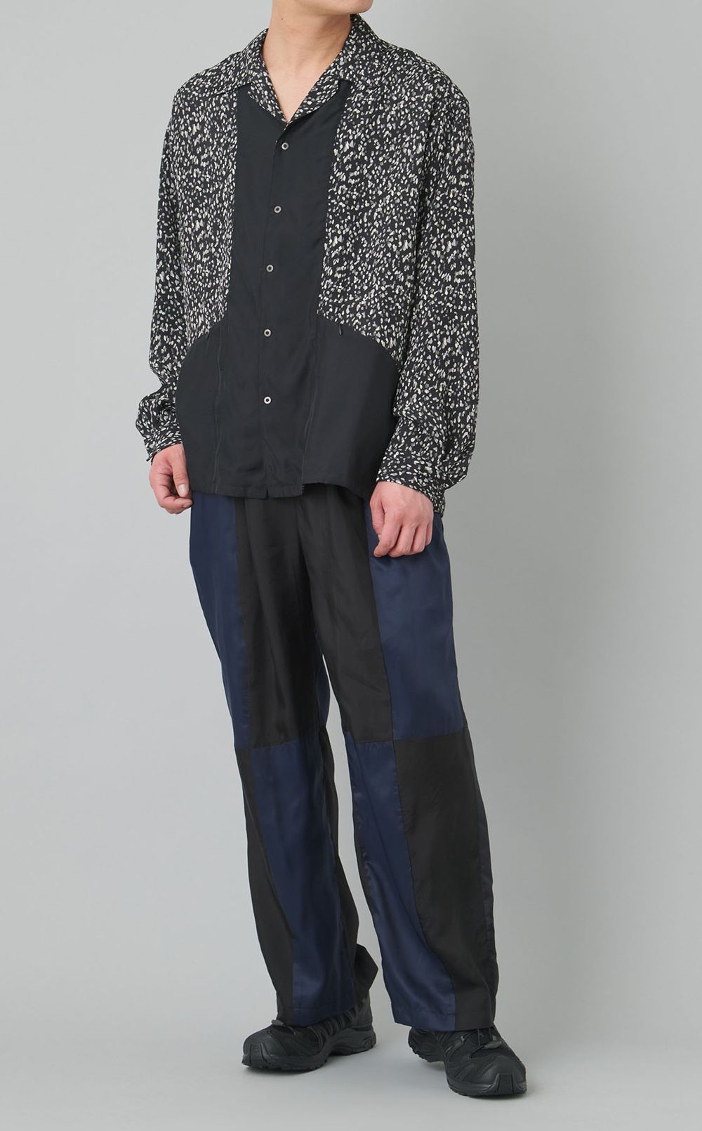 【reADdress】パッチワークイージーパンツ