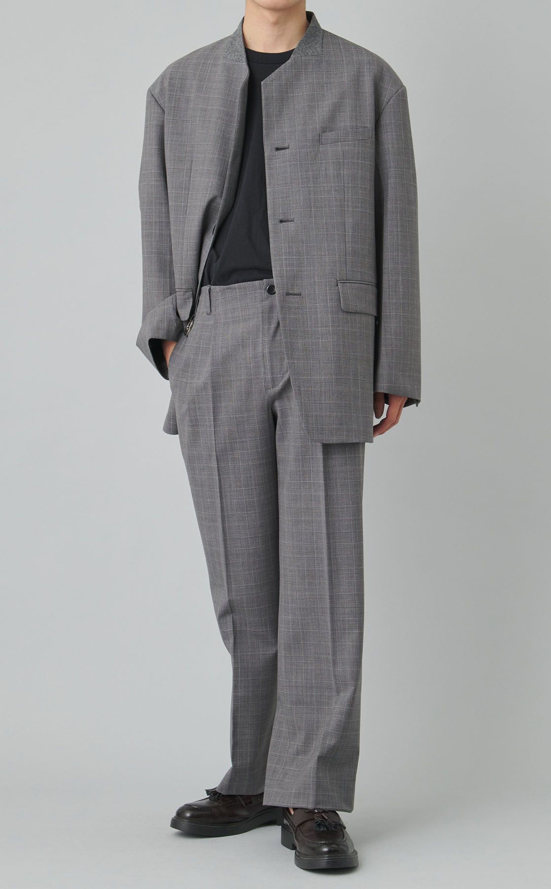 th products｜カラーレスオーバーサイズジャケット