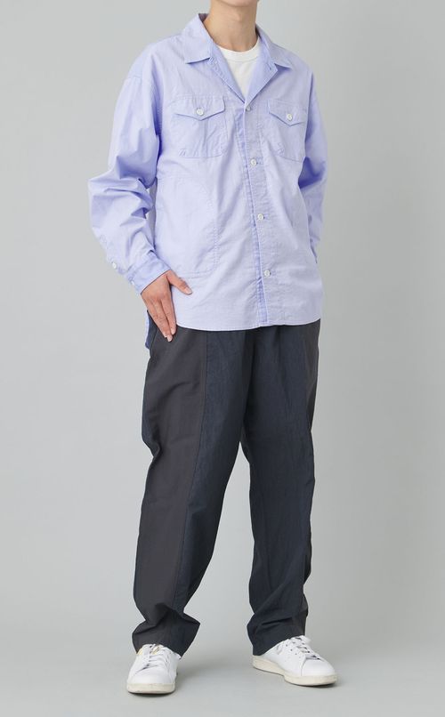 ナイロンバイカラーアーミーパンツ