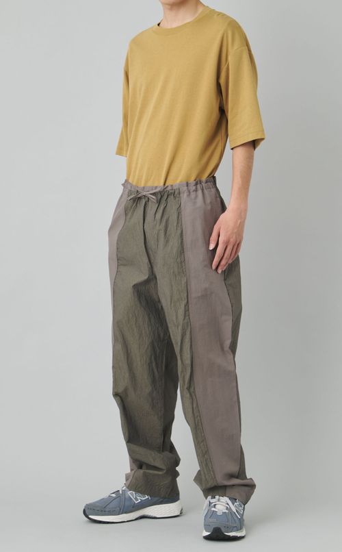 ナイロンバイカラーアーミーパンツ