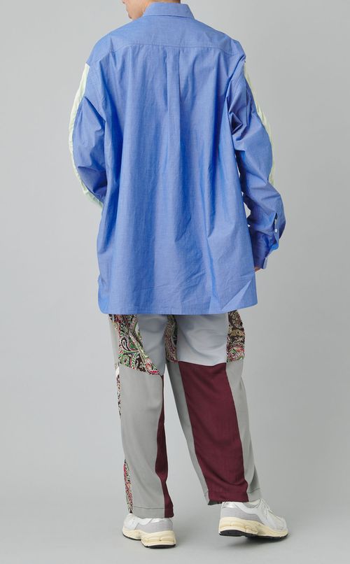 スリーブパネルビッグハートシャツ