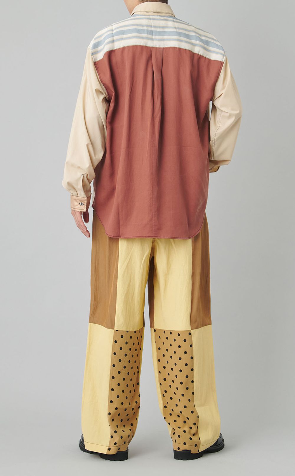 【reADdress】パッチワークイージーパンツ