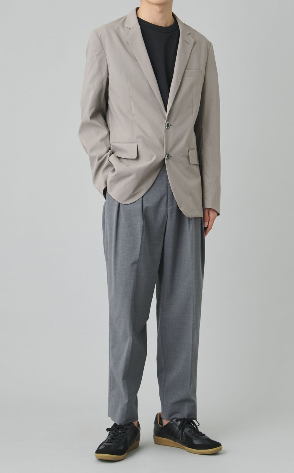 ストレッチ2タックトラウザー