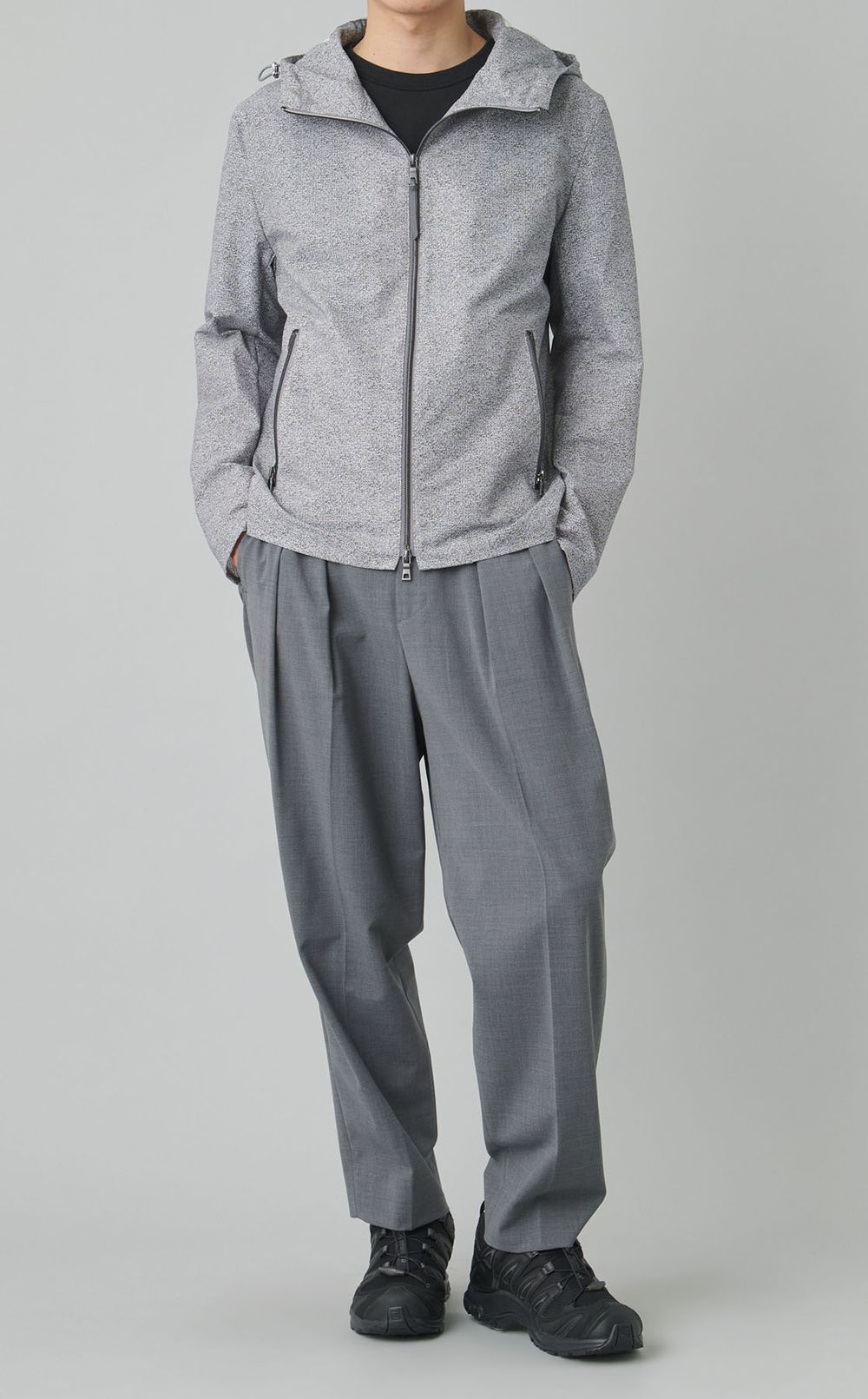 ストレッチ2タックトラウザー